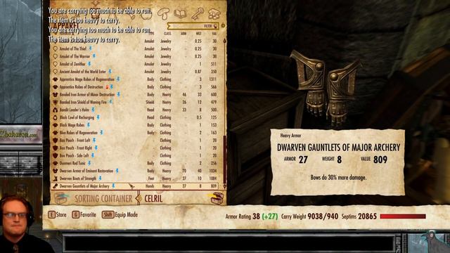 Altmer Noble Celril Pt. 56 | TES5 Skyrim Legacy of the Dragonborn Relic Hunter Run смотреть онлайн
