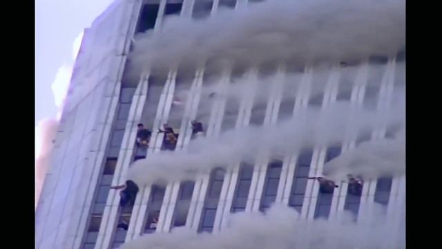 People waving from Wtc. 11 settembre 2001.Torri Gemelle.Twin Towers.World Trade Center, 11 septembe смотреть онлайн