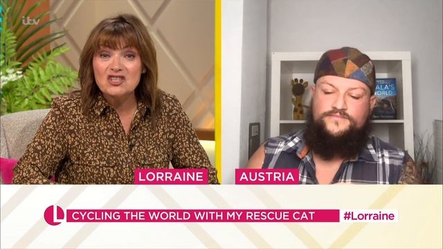 The Heartwarming Story Of a Man And His Cat Who Have Travelled Around 21 Countries | Lorraine смотреть онлайн