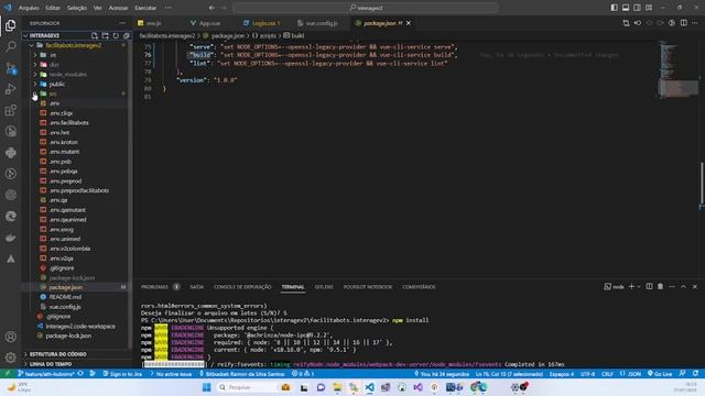 COMO EXECUTAR PROJETO VUE JS COM NODE смотреть онлайн
