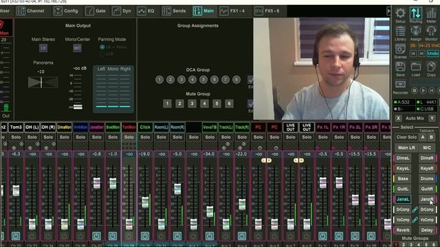 Behringer X32, Серія 4: Спілкування з групою на репетиції та трохи про вушні монітори смотреть онлайн