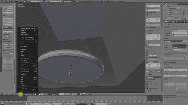 Blender and 3D printing - Design a coffee cup coaster - Create a first model for 3D printing смотреть онлайн