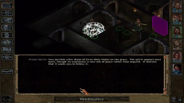 Baldur's Gate 2 Throne of Bhaal walkthrough #4: Gromnir's paranoia смотреть онлайн