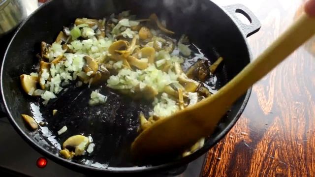 Сливочная паста с грибами и курицей смотреть онлайн