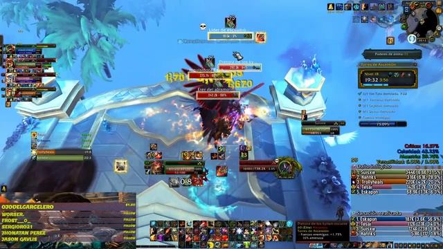 WoW Shadowlands 9.1 | Guerrero Furia | Torres de Ascensión +18 | Reforzada | Temporada 2 смотреть онлайн