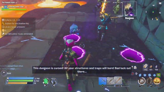 Fortnite Inferno Timed Dungeon With Friend смотреть онлайн