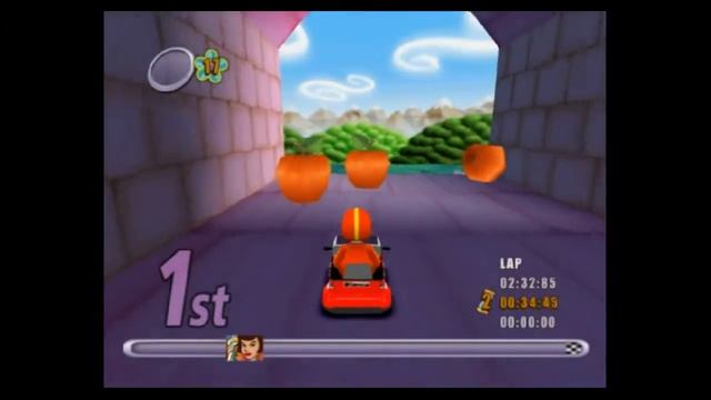 Action Girlz Racing (PLAYSTATION 2) My Eyes are Bleeding_Some Commentary смотреть онлайн