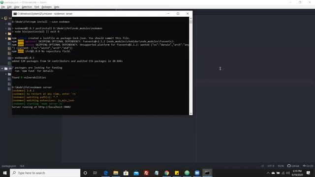 Node server creation смотреть онлайн
