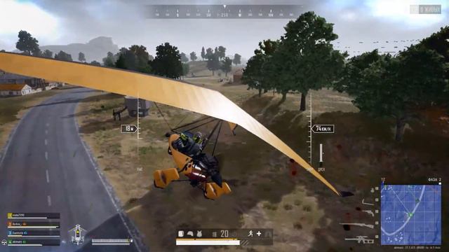 PUBG - аэроплан, масхалат, туман - два ствола! Молча заняли ТОП 1 рейтинга ПАБГА! Отличная катка! смотреть онлайн