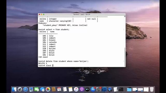 Learn PostgreSQL In One Video - Course for Beginners смотреть онлайн