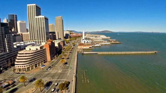 San Francisco, California 4k Drone  | Golden Gate Bridge Drone 4k