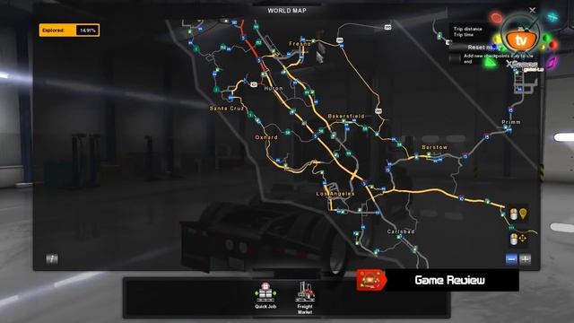 Обзор American Truck Simulator (Review) смотреть онлайн