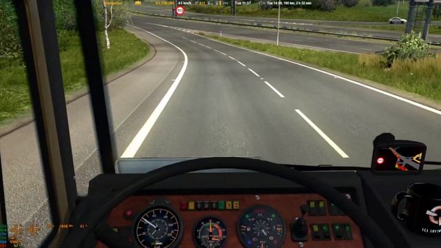 [PM_COMBO]ETS2 v1.36[DX11] job from Porthmadog(GB) to Carlisle(GB). смотреть онлайн