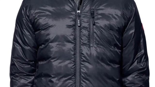 Canada Goose Lodge Jacket In Navy -  A Closer Look