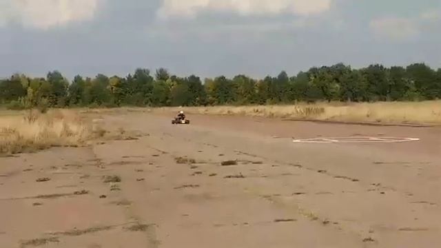 Картинг Минск 125 Новый резонатор и он поехал смотреть онлайн