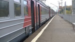 Электропоезд ЭД4М-0280 на станции 94 км Савеловской жд