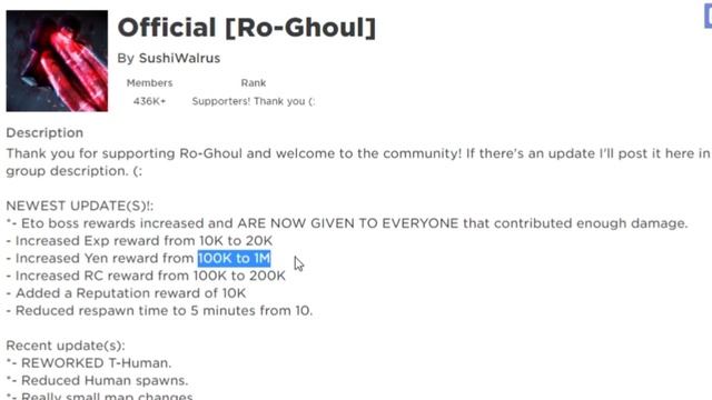 ФАРМ СОВ в РОГУЛЬ 2020 - РОБЛОКС ТОКИЙСКИЙ ГУЛЬ - Roblox Ro-Ghoul смотреть онлайн