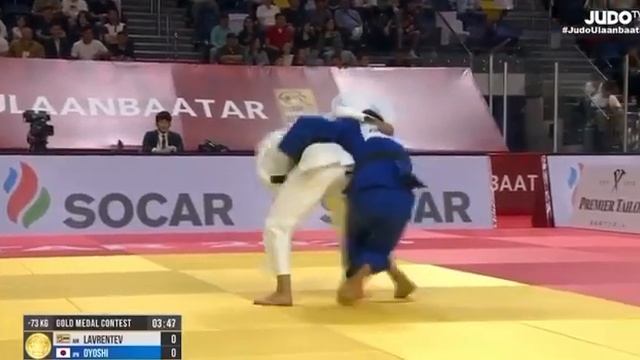 #judo Кен Ойоши ?? - Чемпион #JudoUlaanbaatar в весе до -73 кг??В финале ему за 10 секунд смотреть онлайн