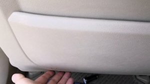 BMW F10 с/у спинки переднего сиденья и ремонт.