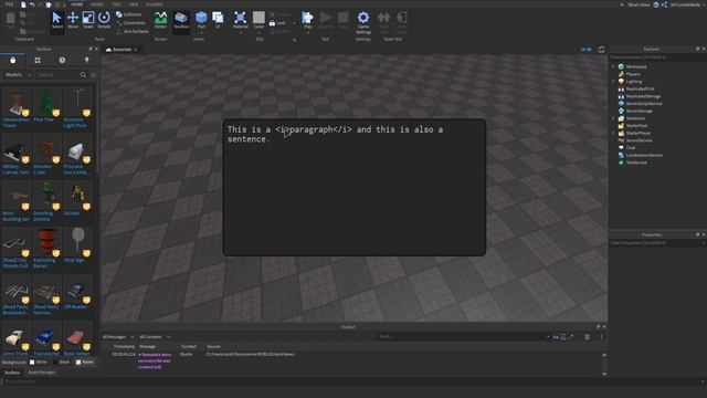 How to Use Rich Text! | Roblox Studio Tutorial смотреть онлайн