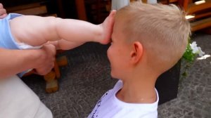 24 ЧАСА с чужим РЕБЁНКОМ... Даня УСАТЫЙ нянь!!!