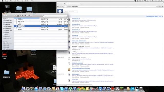 How to DownGrade to MineCraft 1.2.5 смотреть онлайн