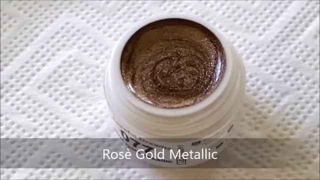 Das Nagelzentrum Farbgel No.077 Rosé Gold Metallic смотреть онлайн