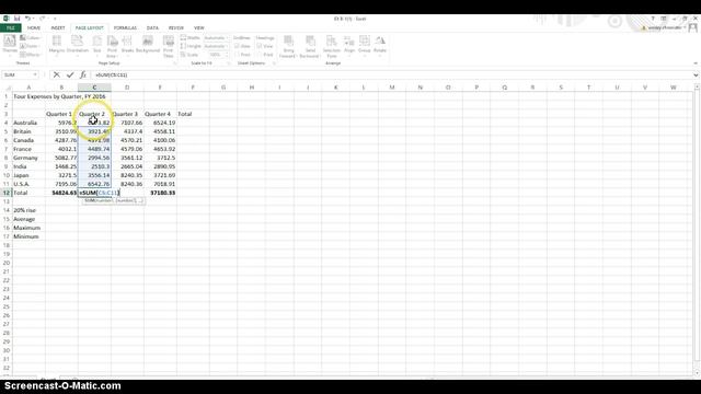 Excel 2013 CIS124 Week 3 Unit B смотреть онлайн