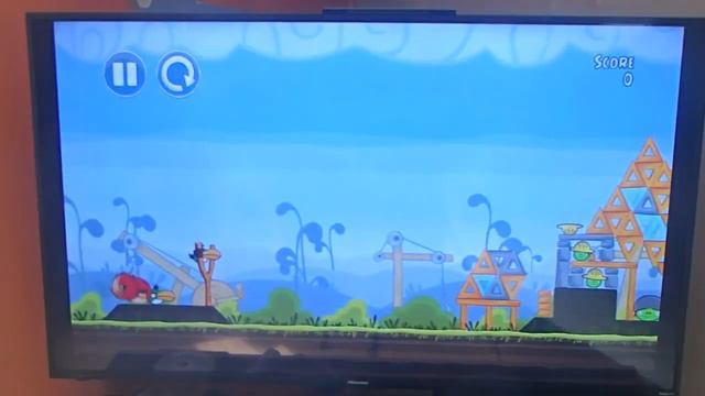 Wario Bros Play Games: Angry Birds Classic (Wii) #4 (The Big Setup) смотреть онлайн