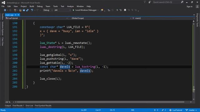 Embedding Lua in C++ #8 - Tables смотреть онлайн