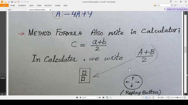Introduction to Numerical Analysis , Sketch Of Bisection Method and Calculator fx-991 Concepts смотреть онлайн