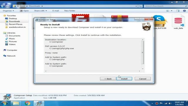 #azadeducation how to install composer for php смотреть онлайн