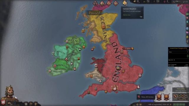 [WR] CK3 King of Ireland in 0:51 [RTA] [1066, Ruler Designer] Crusader Kings 3 speedrun смотреть онлайн