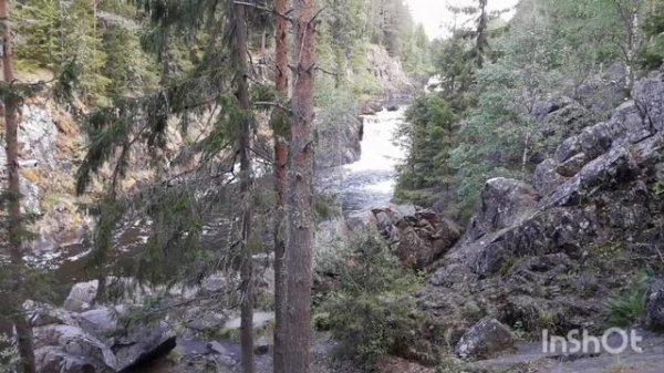 Водопад "Кивач", Карелия #kivach