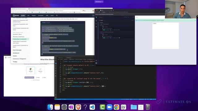 Testing Components Tutorial | Cypress 10 смотреть онлайн