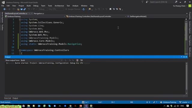Day5: Create a Dynamic Navigation Menu in Umbraco CMS смотреть онлайн
