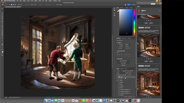 Using Alpaca AI in Photoshop to Make an Illustration смотреть онлайн