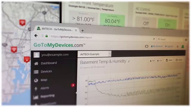 Monitor Temperature, Humidity, Power, Flood, And More Wirelessly With Room Alert 3 Wi-Fi смотреть онлайн