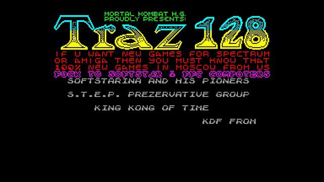 Traz Crack Intro - Mortal Kombat Hackers Group [#zx spectrum] смотреть онлайн
