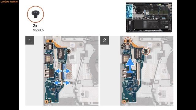 Dell Vostro 3520 Disassembly and fan cleaning Laptop repair смотреть онлайн