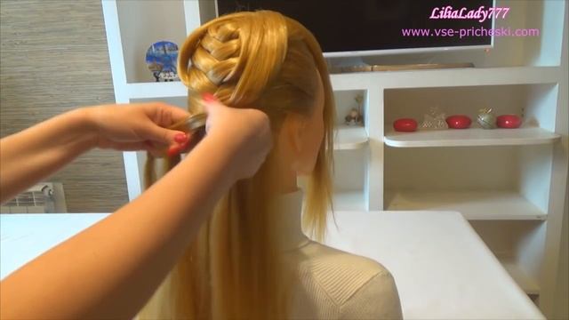 Прическа в школу своими руками/Прически с плетением ? School Hairstyles with own hands смотреть онлайн