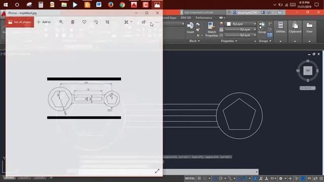 How to Draw a Wrench in AutoCAD смотреть онлайн