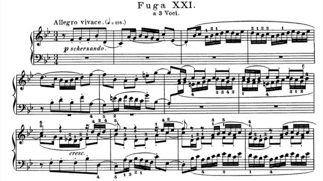 Prélude and Fugue No. 21, WTC 1 BWV 866 - J.S. Bach - Haley Myles смотреть онлайн