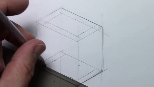 How-to-draw an Optical Illusion - Escher Cube смотреть онлайн