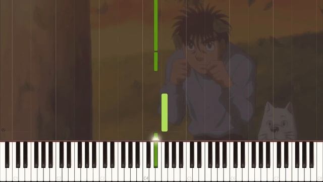 Hajime no Ippo - Motherhood [piano tutorial] смотреть онлайн