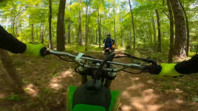 2020 KLX300R VS 2019 CRF250F vs 2019 CRF450X || Enoree OHV смотреть онлайн