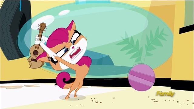 Littlest Pet Shop - Sugar Sprinkles Destroy her ukulele смотреть онлайн