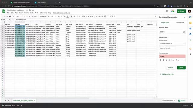 Manage Inventory with Google Sheets or Excel (Libib Pro Tutorial) смотреть онлайн