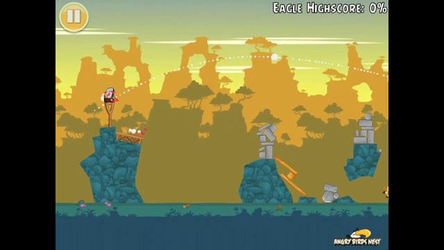 Angry Birds Bad Piggies 22-5 100% Feather Mighty Eagle Walkthrough смотреть онлайн