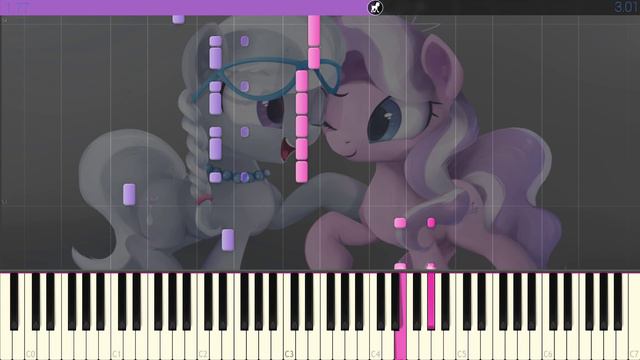 The Pony I Want To Be - |SOLO PIANO TUTORIAL w/ LYRICS| -- Synthesia HD смотреть онлайн